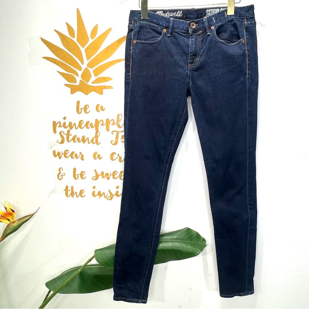 MADEWELL Skinny Skinny Mid Rise Jeans Denim Size 28 - Picture 2 of 13